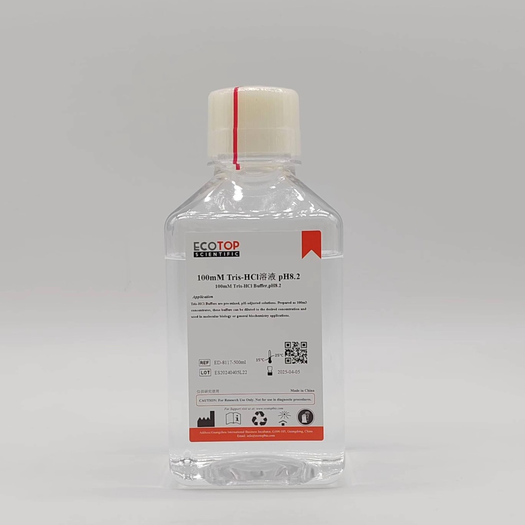 100mM Tris-HCl溶液（pH 8.2） 500ml