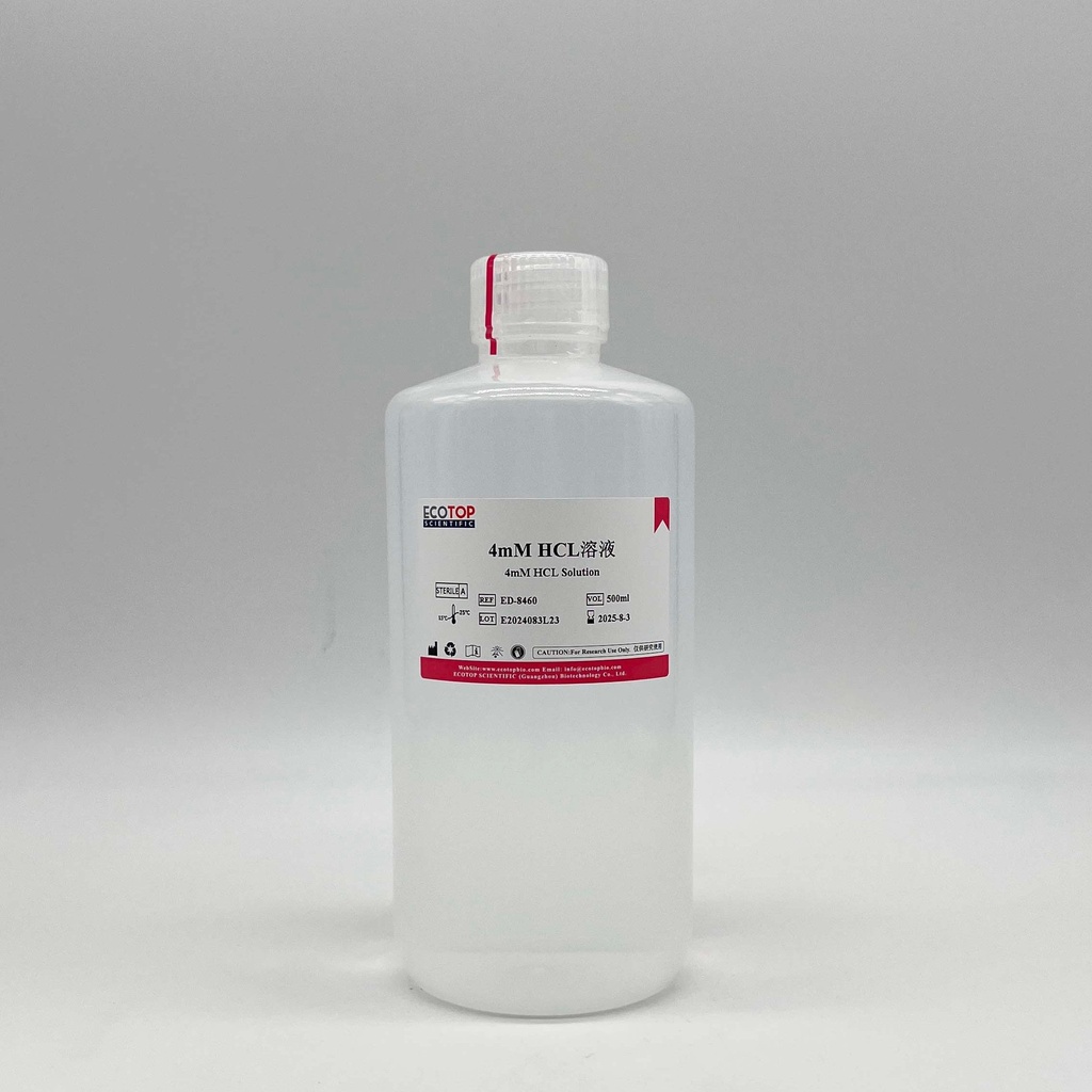4mM HCl溶液（无菌） 500ml
