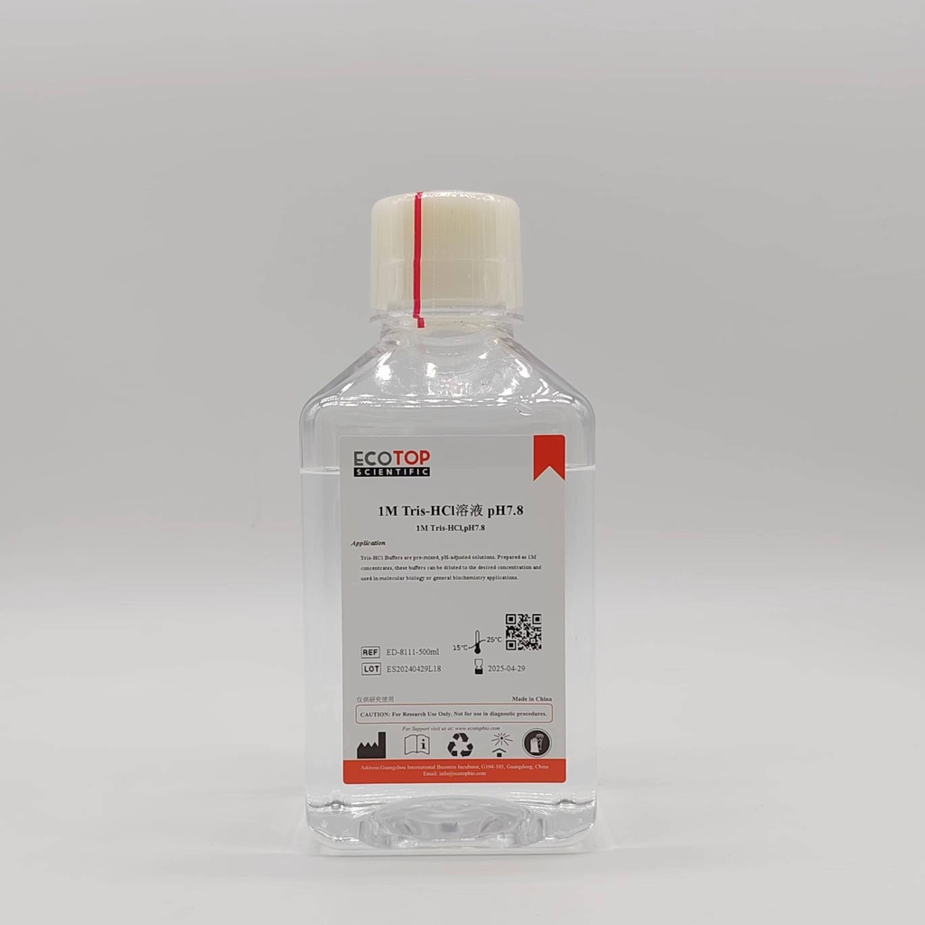 1M Tris-HCl溶液（pH 7.8） 500ml