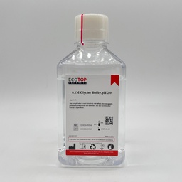 甘氨酸-盐酸缓冲液（0.1M, pH 2.0） 500ml